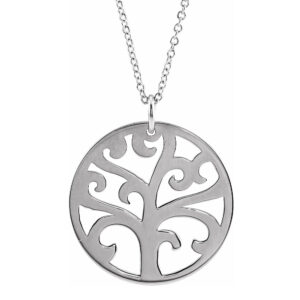 Sterling Silver Tree of Life Necklace
